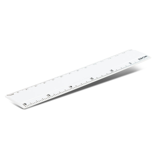 Pocket Mini Ruler - 15cm (White)