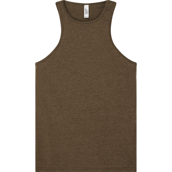 American Apparel 101CVC Tank Top (Heather Army)
