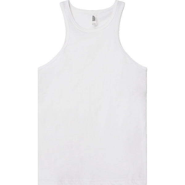 American Apparel 101CVC Tank Top (White)