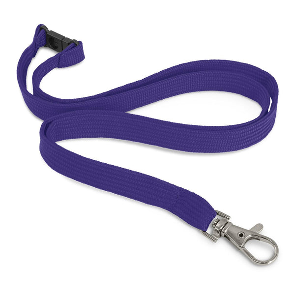 Strand Custom Printed Lanyard - 12mm (Purple)