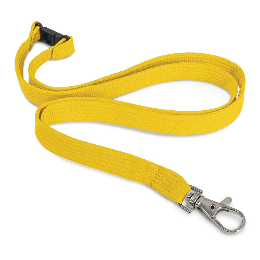 Strand Custom Printed Lanyard - 12mm (Yellow)