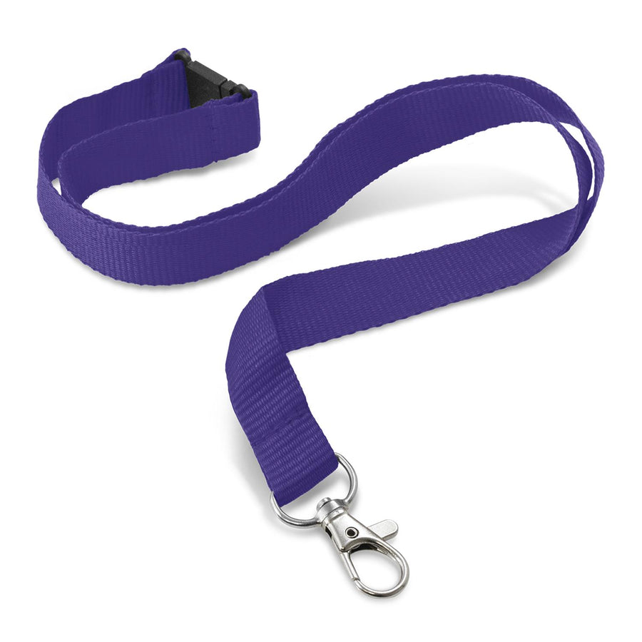Strand Custom Printed Lanyard - 16mm (Purple)