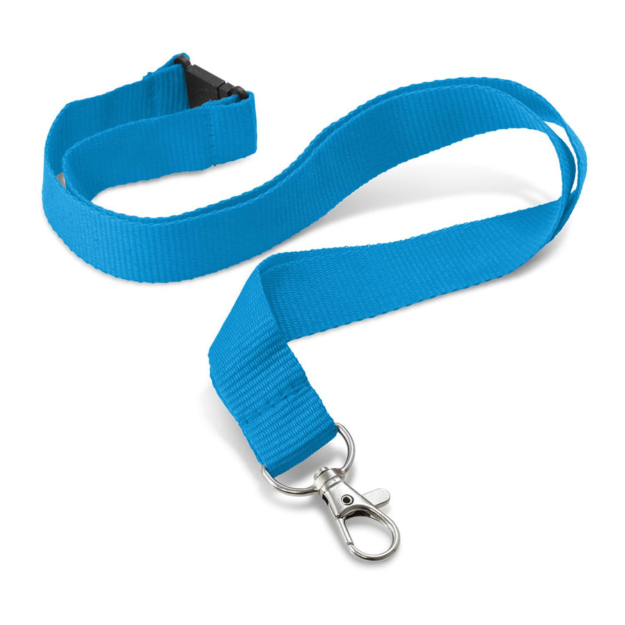 Strand Custom Printed Lanyard - 24mm (Light Blue)