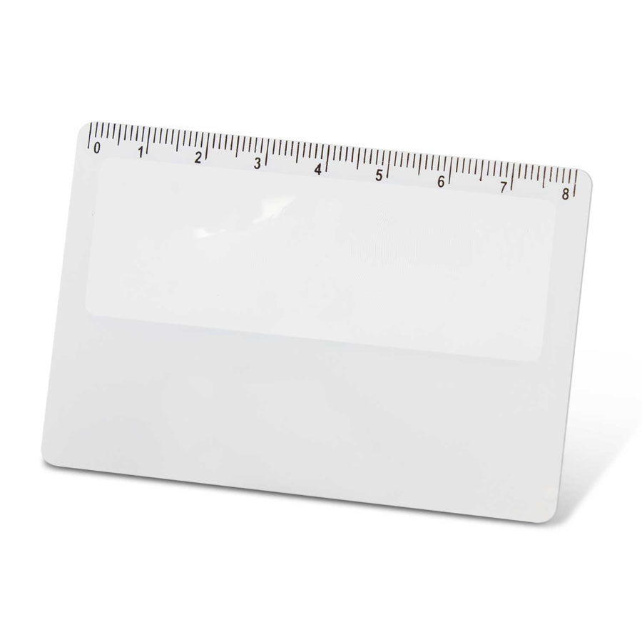 Stamp Card Magnifier (White)