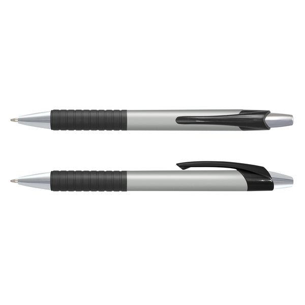 Quill Cleo Pen - Coloured Barrel (Silver)