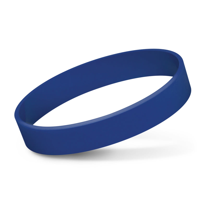 Silicone Silicone Wrist Band (Dark Blue)