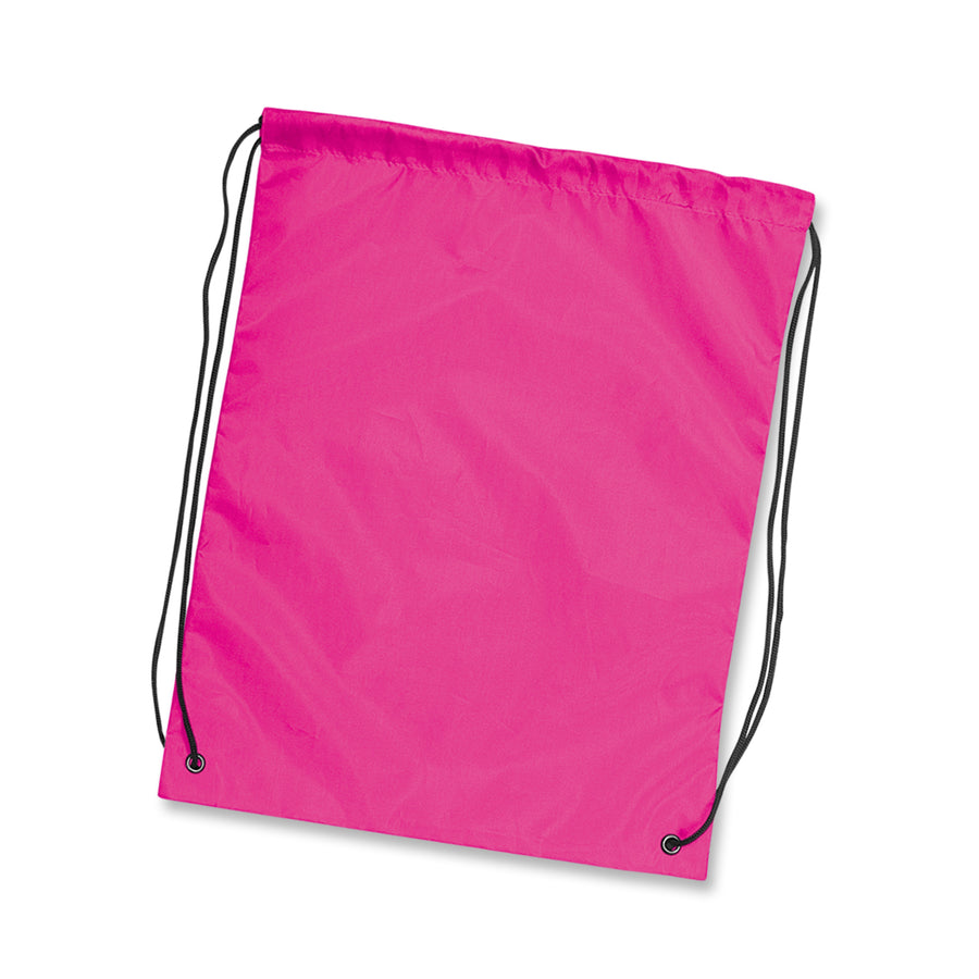 Drawstring Drawstring Backpack (Pink)