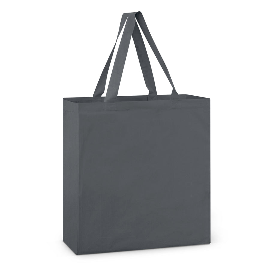 Canvas Cotton Tote Bag - Colours (Charcoal)