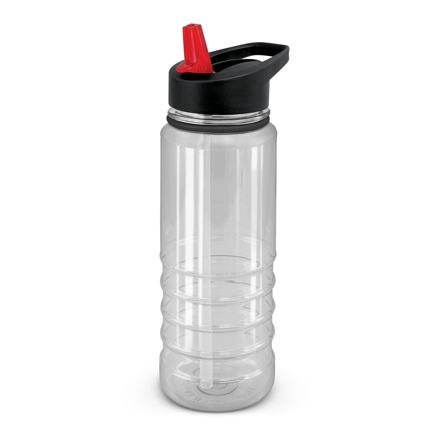Solano Elite Bottle - Clear and Black (Red)