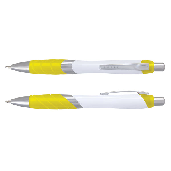 Borg Pen - White Barrel (Yellow)