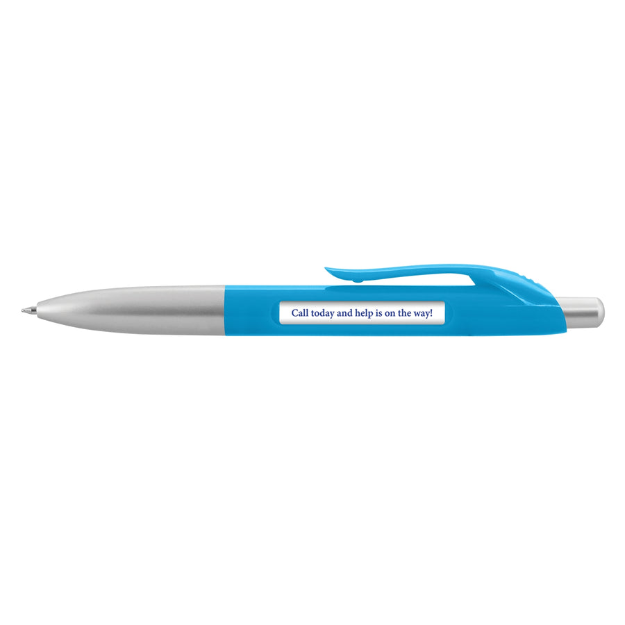 Vortex Message Pen (Light Blue)