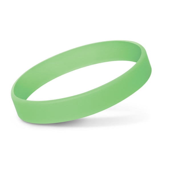 Glow Silicone Wrist Band - Glow in the Dark (Green)