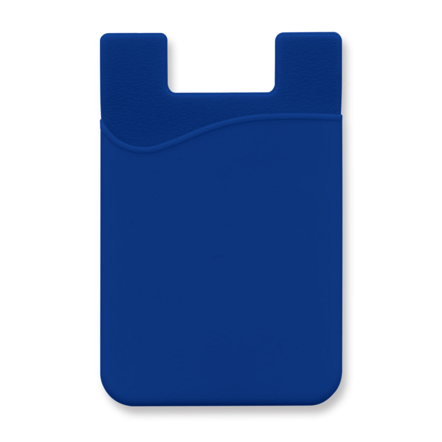 Quartz Silicone Phone Wallet - Full Colour (Dark Blue)