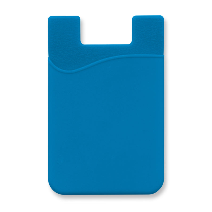 Quartz Silicone Phone Wallet - Full Colour (Light Blue)