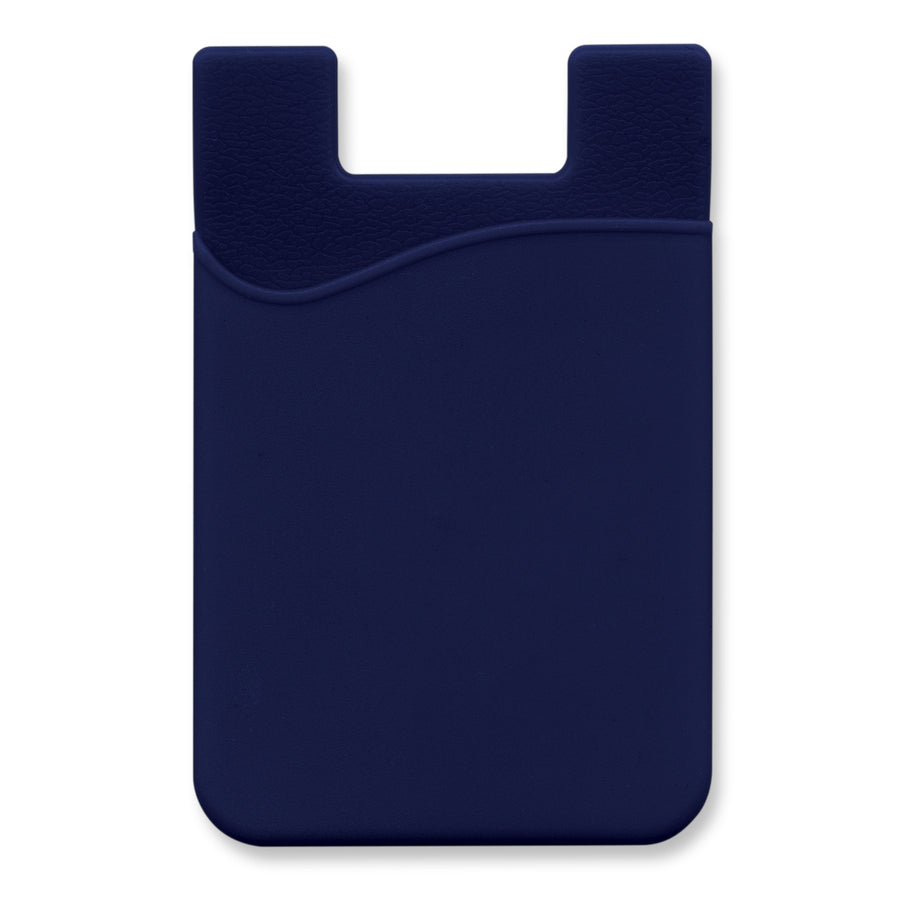 Cipher Silicone Phone Wallet - Indent (Navy)