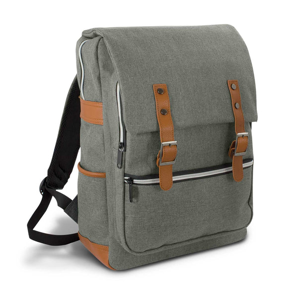 Merino Backpack (Grey/Brown)