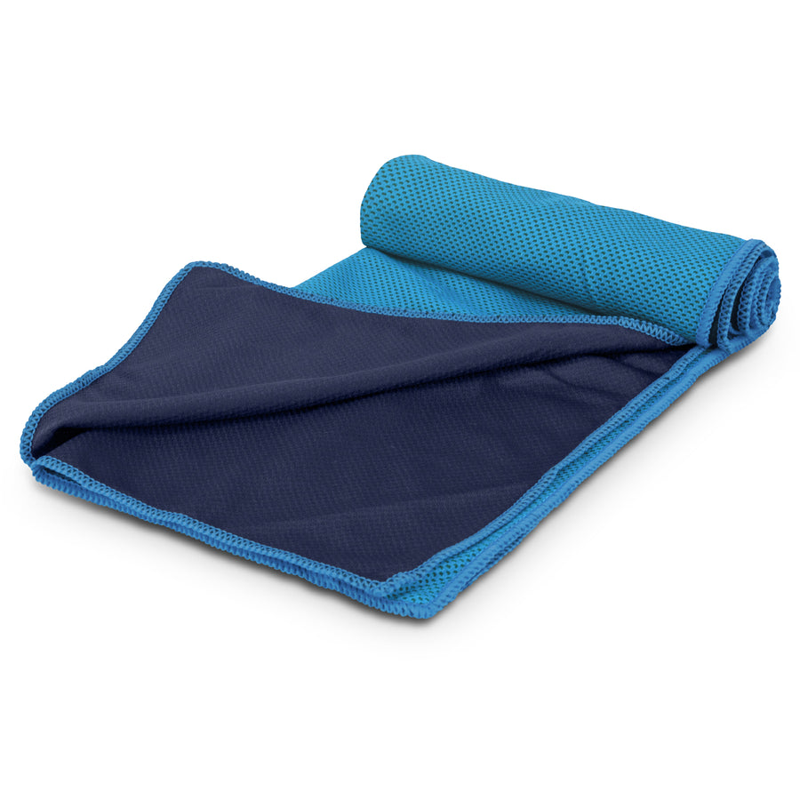Zephyr Premium Cooling Towel - Tube (Light Blue)