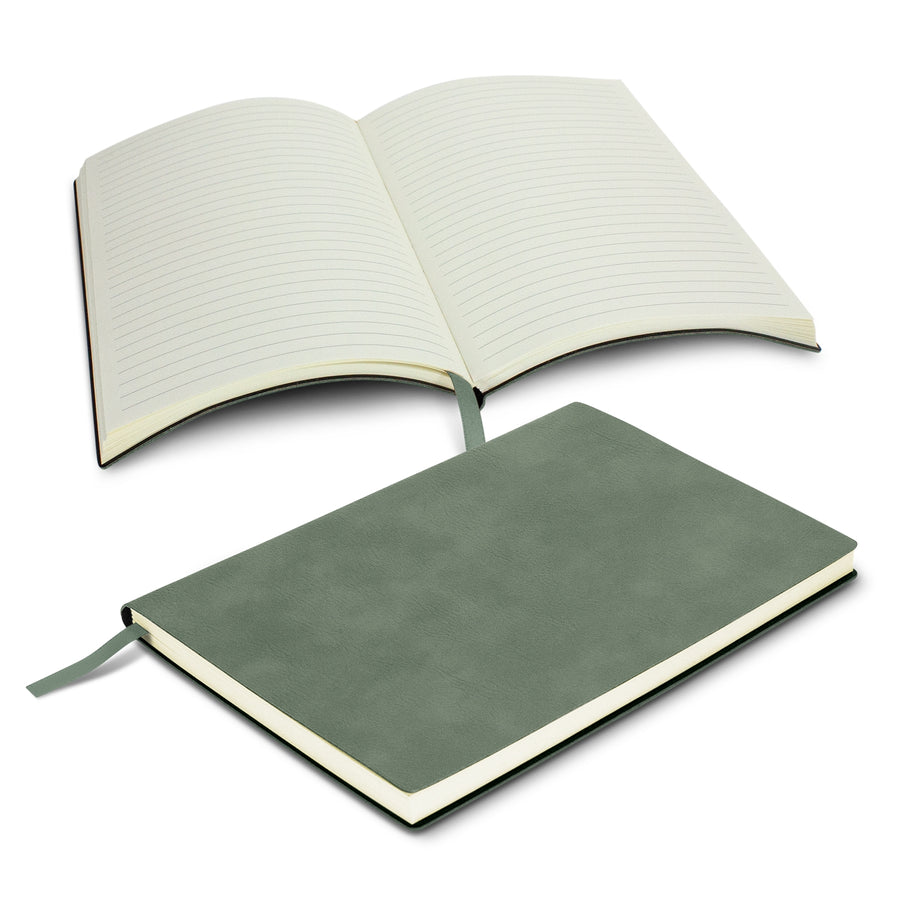 Linen Soft Cover Notebook (Grey)