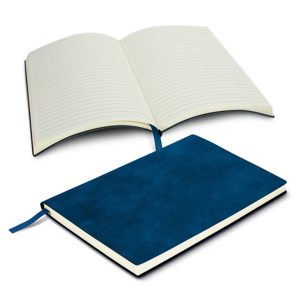 Linen Soft Cover Notebook (Dark Blue)