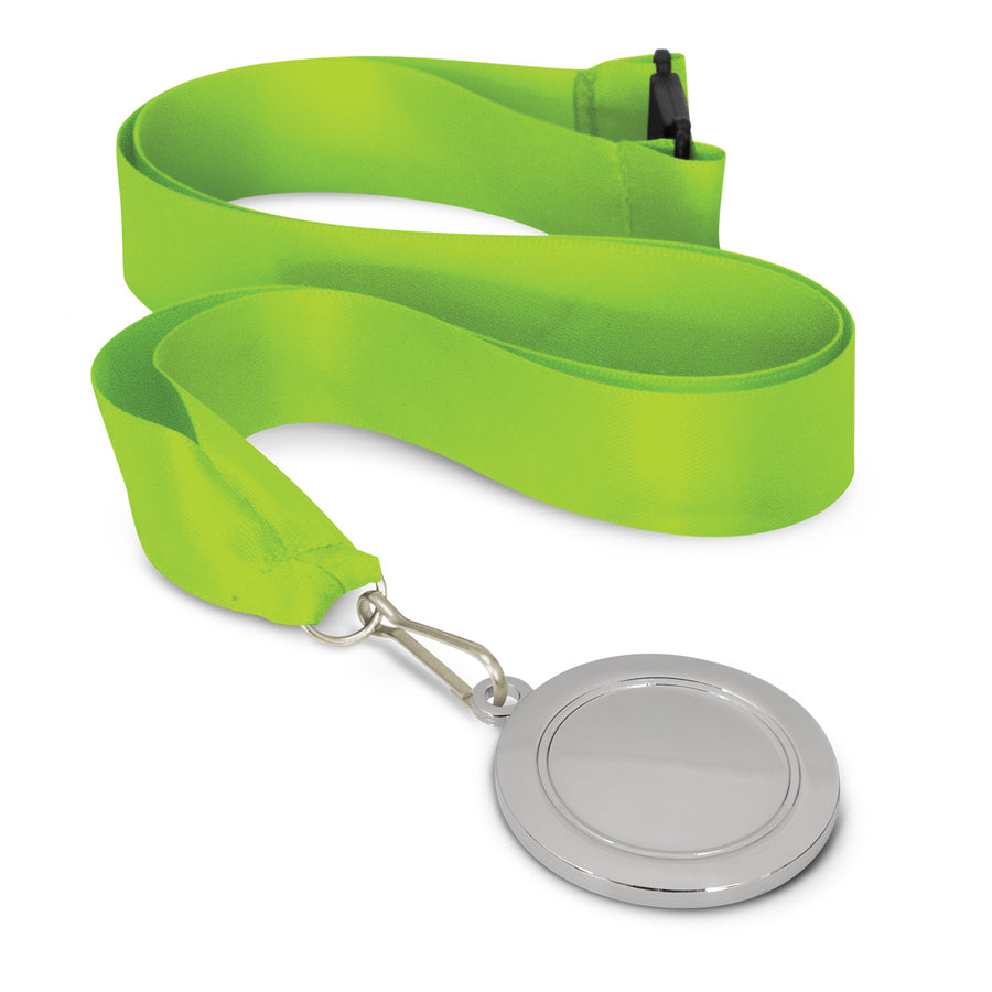 Crest Medal - 50mm (Bright Green)