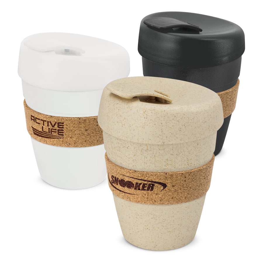 Ember Cup Deluxe - Cork Band (Matte Red)