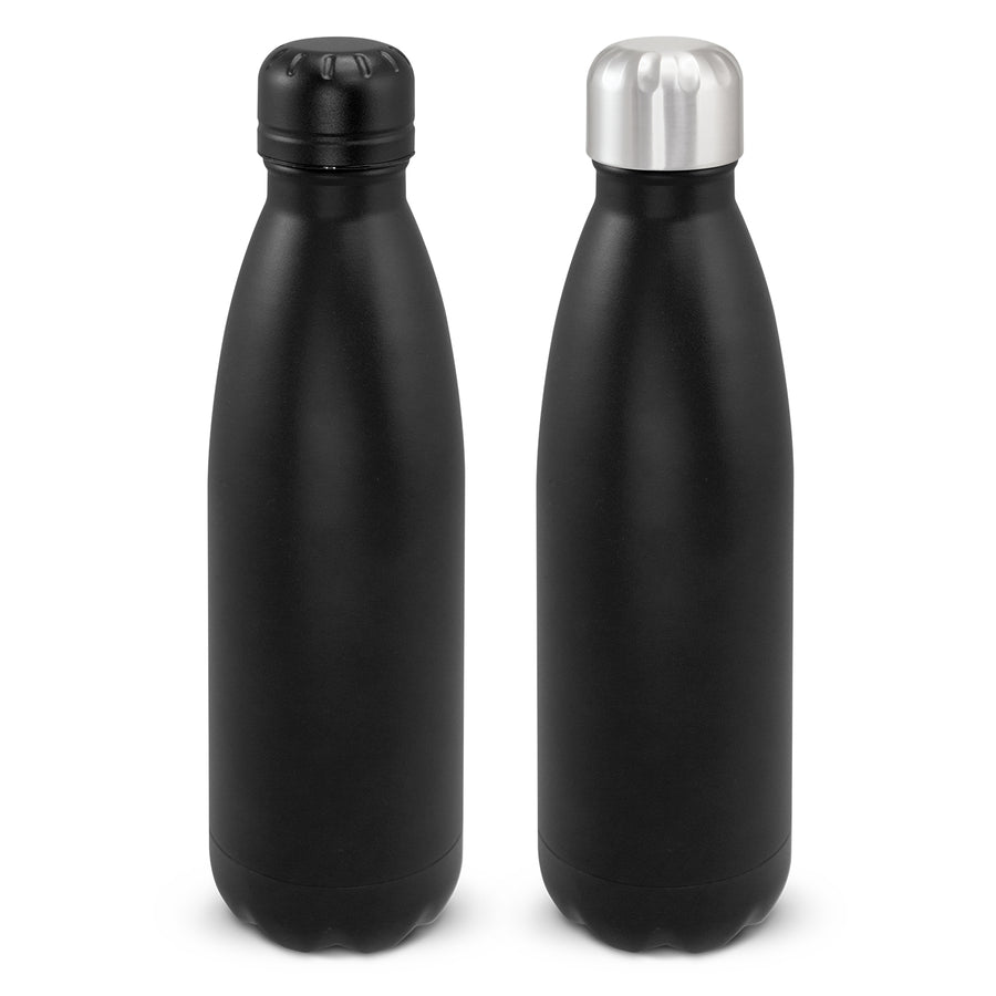 Mirage Powder Coated Vacuum Bottle (Black)