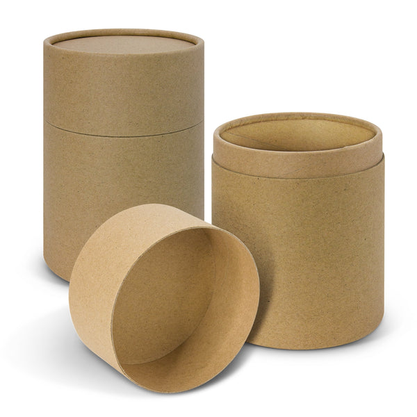 Cylinder Reusable Cup Gift Tube (Natural)