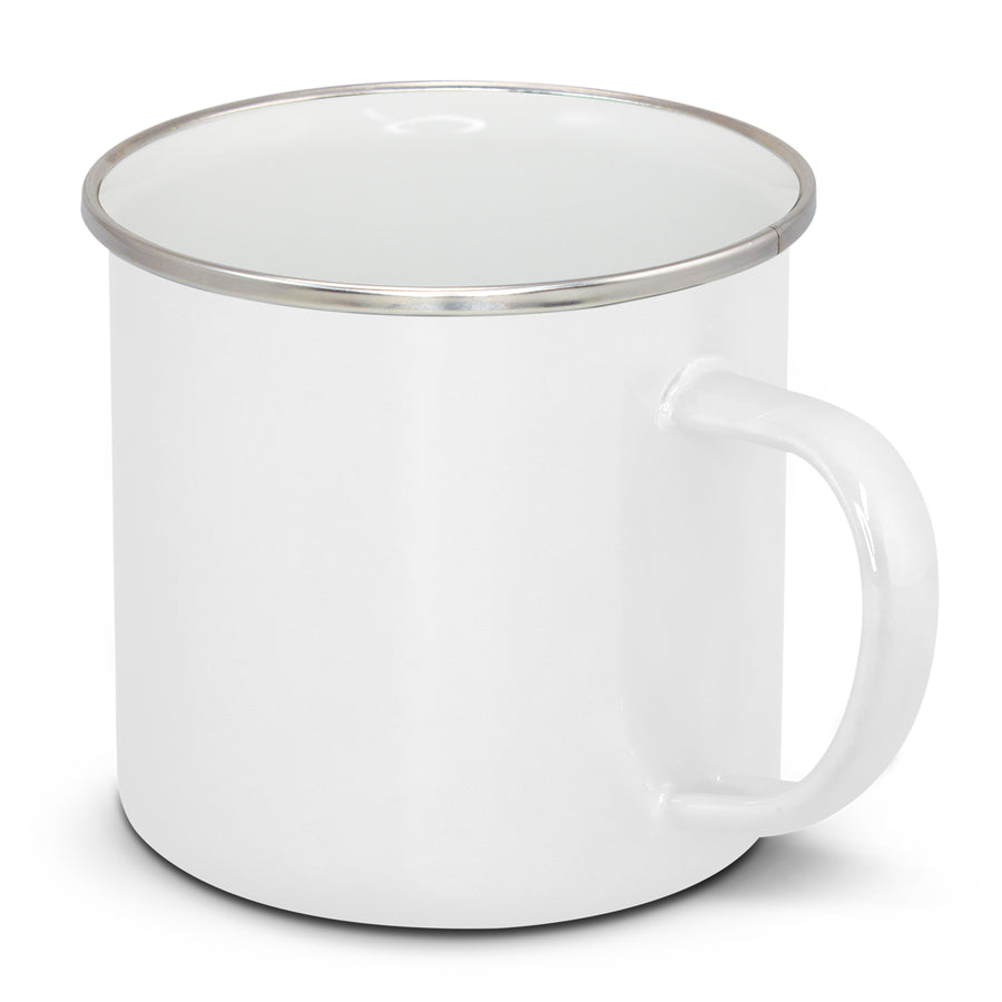 Kiln Enamel Mug (White)