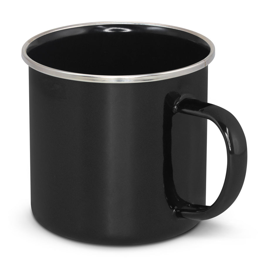 Kiln Enamel Mug (Black)