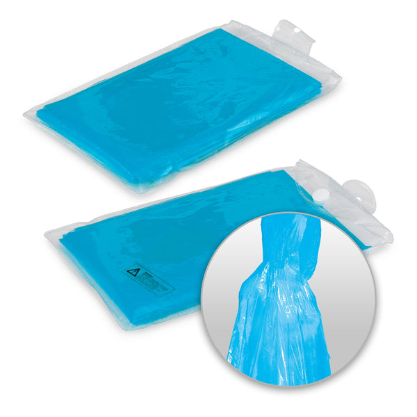 Shelter Emergency Poncho (Light Blue)