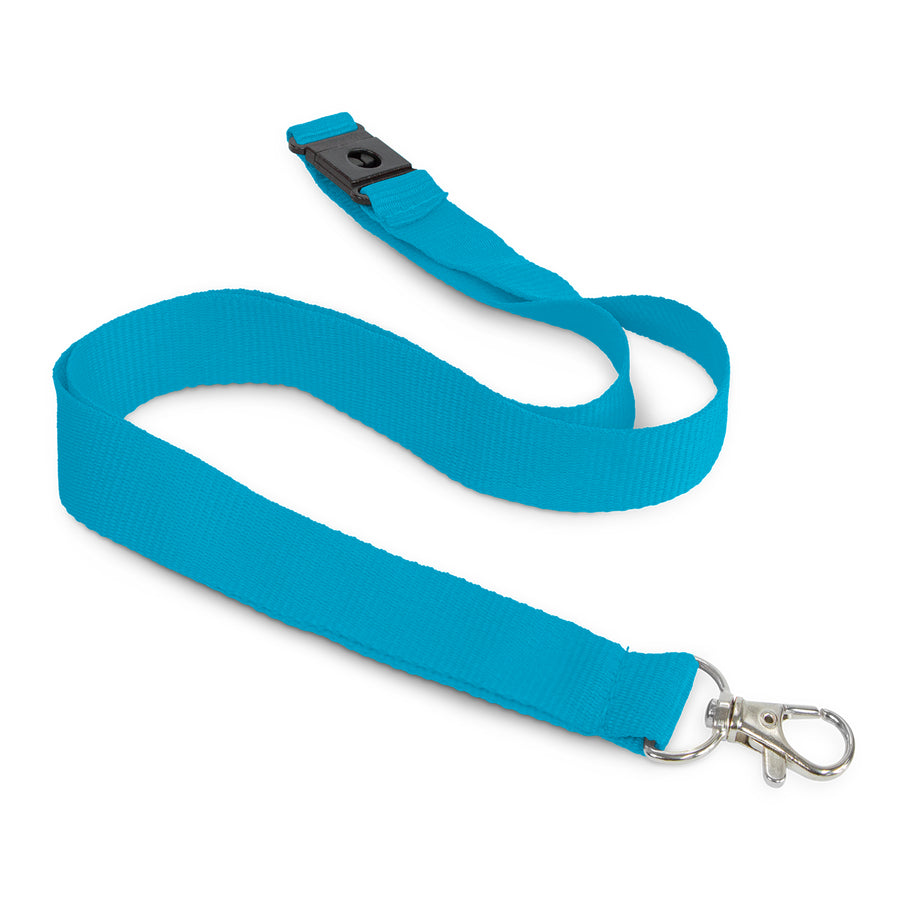 Linen Lanyard (Light Blue)