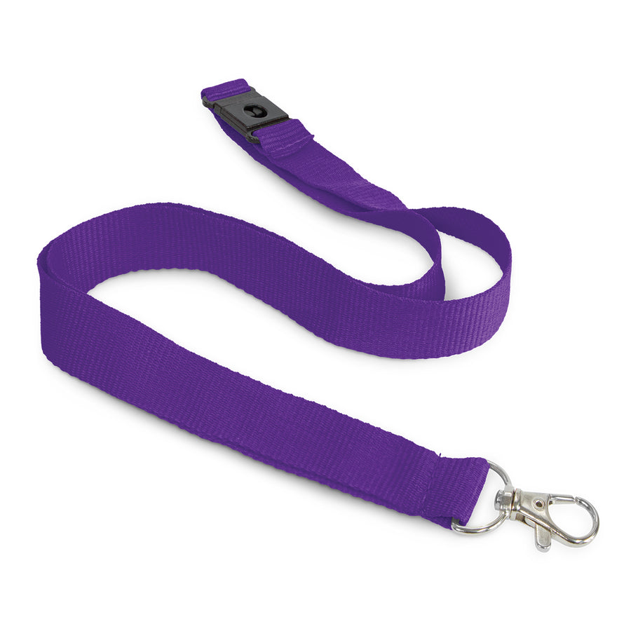 Linen Lanyard (Purple)