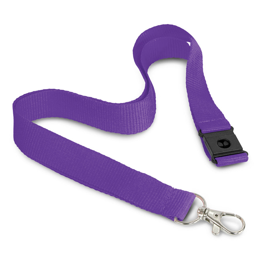 Emboss Lanyard (Purple)