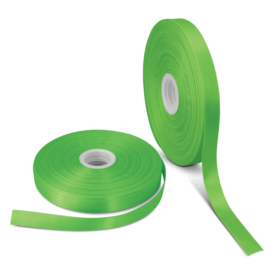 Weave Personalised Ribbon 20mm (Bright Green)