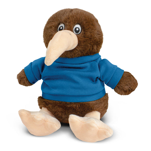 Kauri Kiwi Plush Toy (Dark Blue)