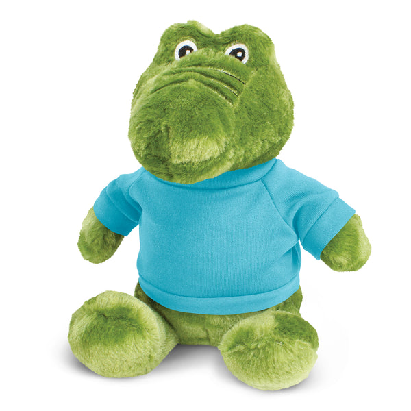 Billabong Crocodile Plush Toy (Light Blue)