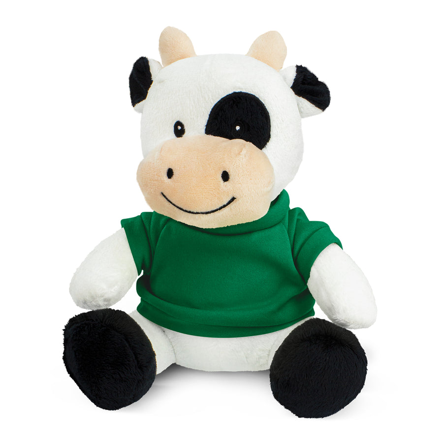 Meadow Cow Plush Toy (Dark Green)