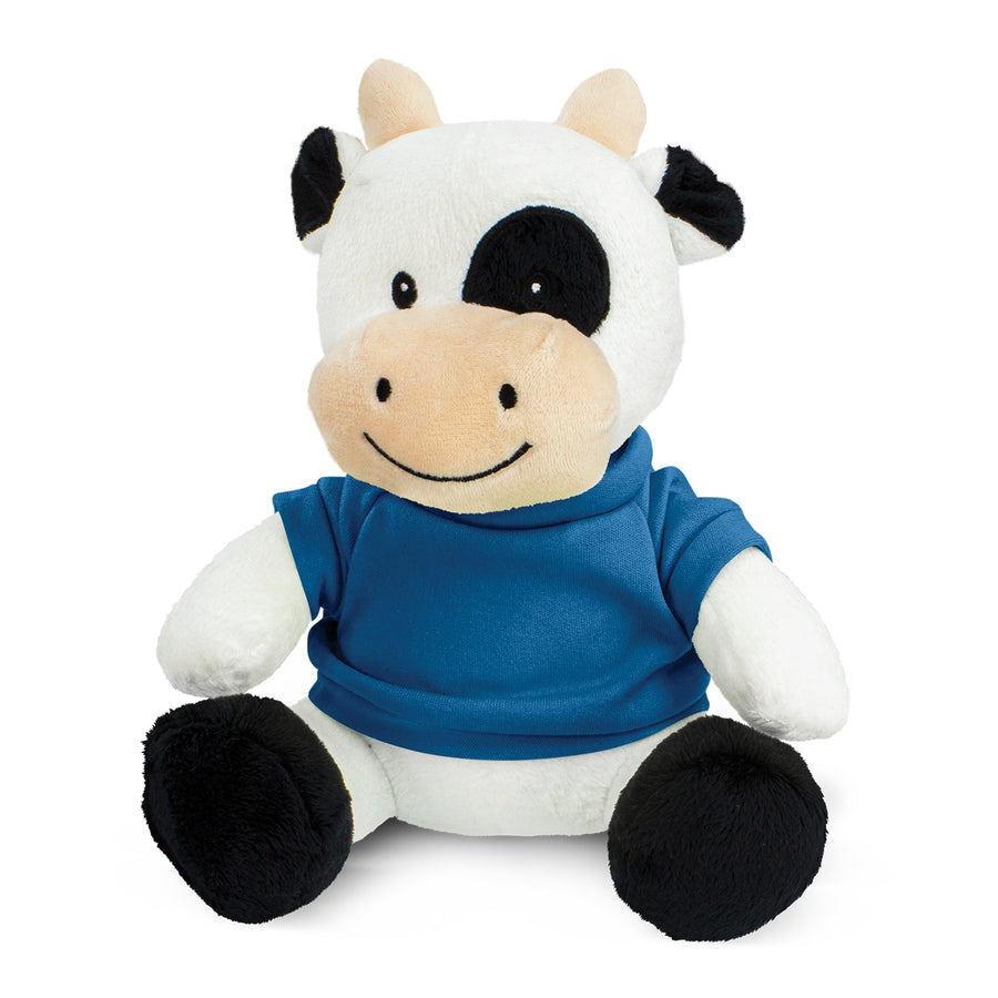 Meadow Cow Plush Toy (Dark Blue)