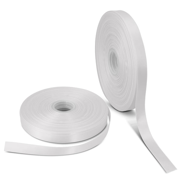 Spectrum Personalised Ribbon 15mm - Full Colour (White)