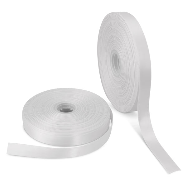Spectrum Personalised Ribbon 25mm - Full Colour (White)