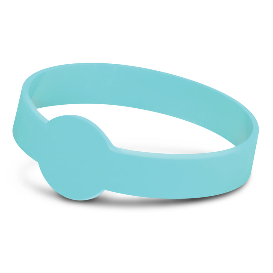 Rally Silicone Wrist Band - Glow in the Dark (Blue)