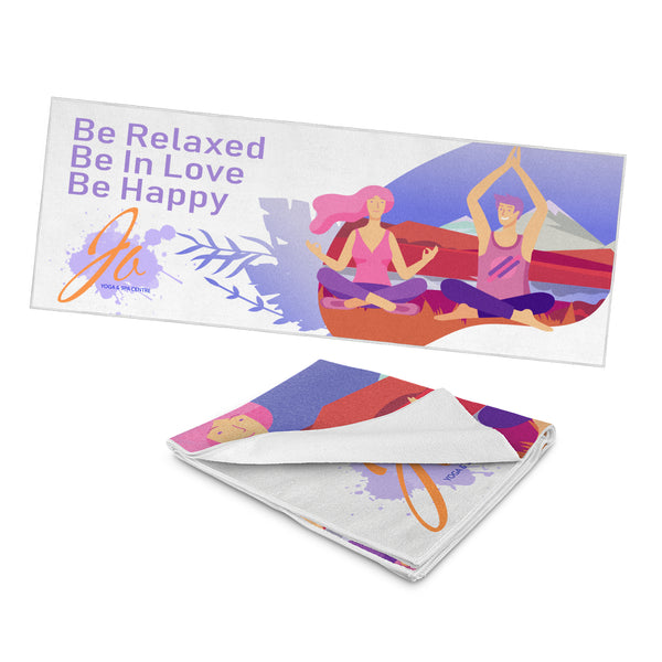 Flow Zen Yoga Towel (Green)