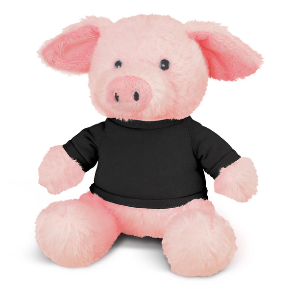 Meadow Pig Plush Toy (Black)