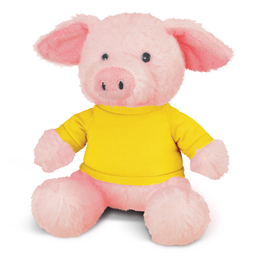 Meadow Pig Plush Toy (Yellow)