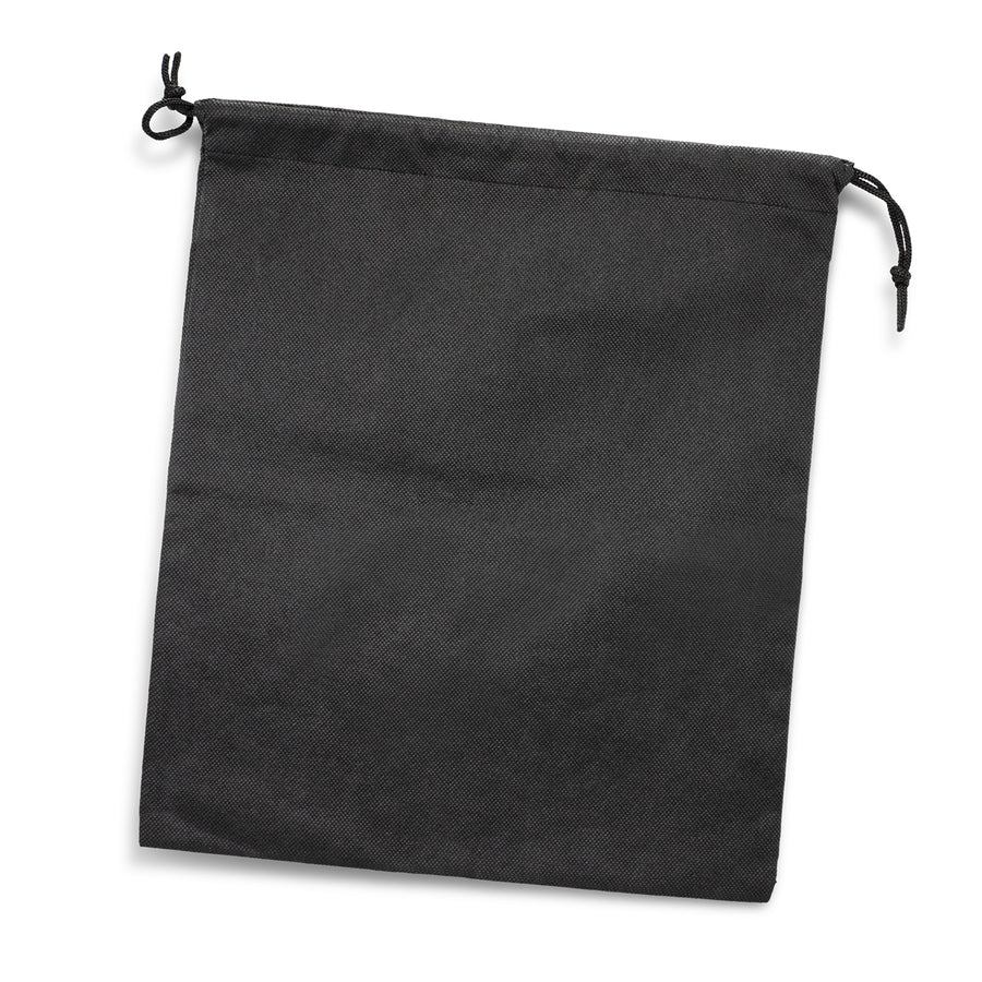 Satchel Drawstring Gift Bag - Large (Black)