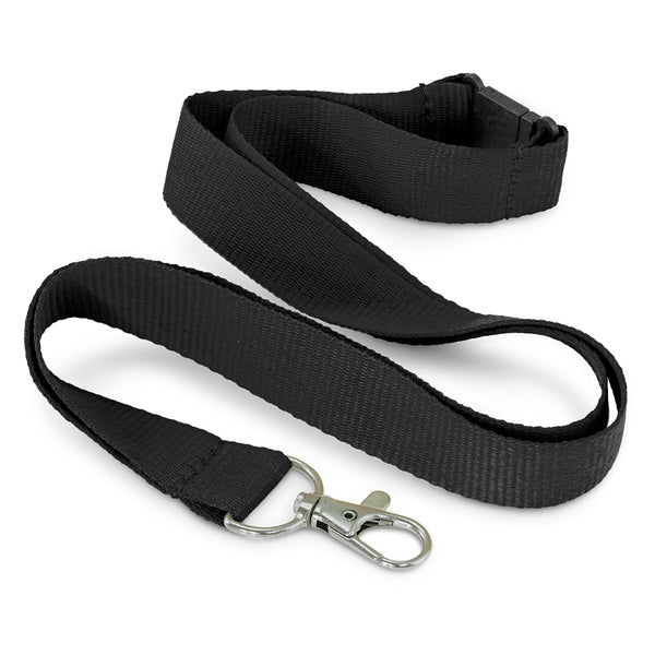 Eco RPET Lanyard (Black)