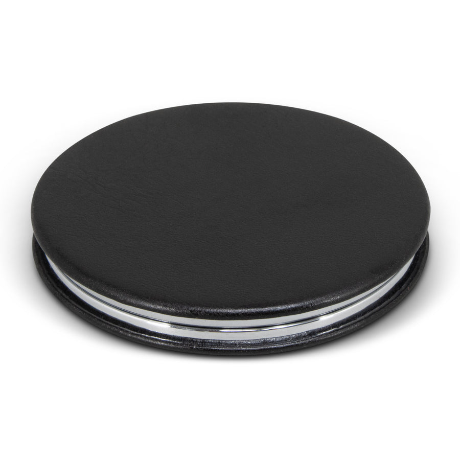 Pearl Compact Mirror (Black)