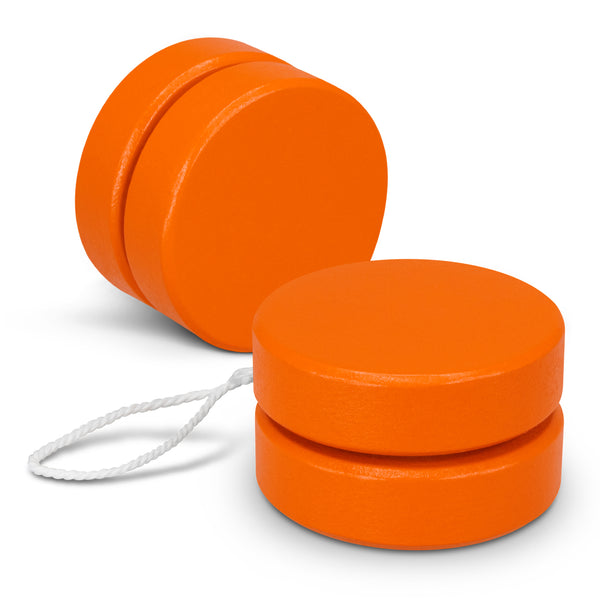 Spin Wooden Yoyo (Orange)