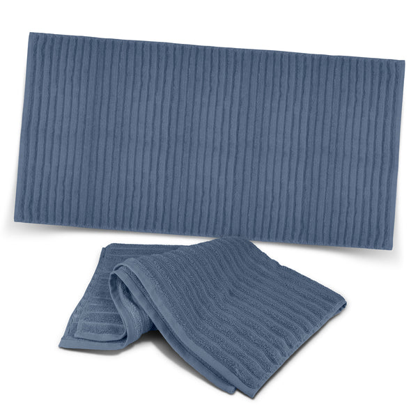 Reef Luxury Towel (Slate Blue)