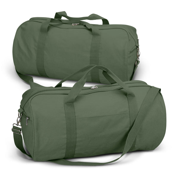 Harbour Canvas Duffle Bag (Olive)